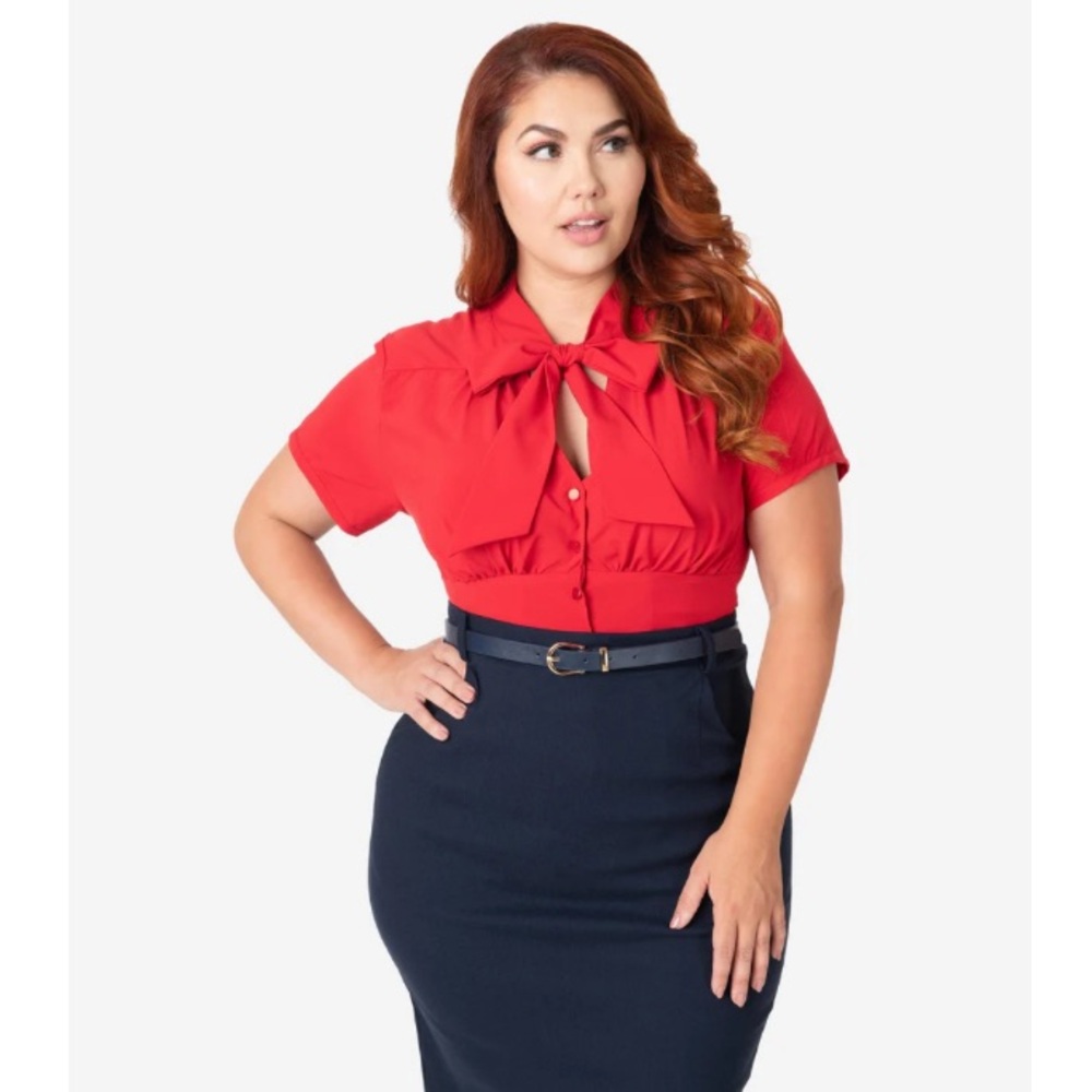 RockSteady Red Harlow top
